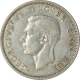 Silver Half Crown Coin of King George VI of great britan of 1942.