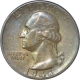 Silver Quarter Dollar Coin of United State of America of 1948.