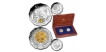 Gold Plated Silver Fifty Cents Proof Coins of Elizabeth II of Australia.