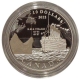 Silver Ten Dollars Coin of Elizabeth II of Canada.