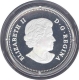 Silver Twenty Dollar Colarized maple leaf proof coin of Canada of 2011.