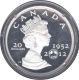 Proof Set of Silver Twenty Dollars Coin of Elizabeth II of Canada.