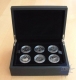 Copper Nickel Proof Coins of London of United Kingom of 2012.