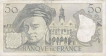 Fifty Francs Bank Note of France of 1988.