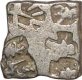 Punch marked Silver Karshapana Coin of Mathura Region of post Muryas.