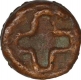 Cast Copper Coin of Vidarbha Region of Maurya Dynasty.