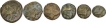 Copper Coins of Satkarni I of Satavahana Dynasty.