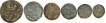 Copper Coins of Satkarni I of Satavahana Dynasty.