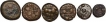 Copper Coins of Satakarni I of Paithan Region  of Satavahana Dynasty.