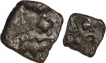 Lead Coins of Satakarni I of Satavahana Dynasty.