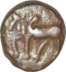 Copper Coin of Ganapati Naga of Nagas of Padmavati.