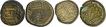 Silver Dramma Coins of Paramaras dynasty.