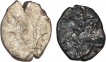 Silver Tara Coin of Devaraya I of Vijayanagara Empire.