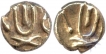 Unattributed Fanams Coin of South India.