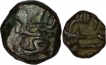 Copper Fulus Coins of Ali Adil Shah I of Bijapur Sultanate.