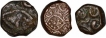 Copper Fulus Coins of Muhammad Adil Shah of Bijapur Sultanate.