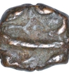 Copper Half Falus Coin of Shah Jahan of Ujjain Mint.