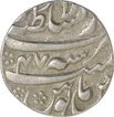 Silver One Rupee Coin of Aurangzeb Alamgir of Lahore mint.