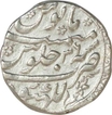 Silver One Rupee Coin of Aurangzeb of Lakhnau Mint.