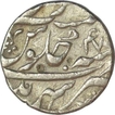 Silver One Rupee Coin of Aurangzeb of Sarhind Mint.