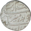 Silver One  Rupee Coin of Aurangzeb of Surat Mint.