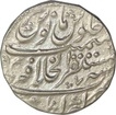Silver One  Rupee Coin  of Farrukhsiyar of Akabarabad Mustaqir al khilafat Mint.