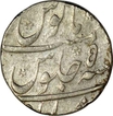 Silver One Rupee Coin of Farrukhsiyar of Murshidabad Mint.