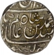 Silver One Rupee Coin of Shah Alam II of Akbarabad Mustaqir ul Khilafat Mint.