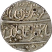 Silver One Rupee Coin of Jhansi Balwantnagar Mint of Maratha Confederacy.