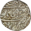 Silver One Rupee Coin of Balanagar Gadha Mint of Maratha Confederacy.