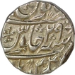 Silver One Rupee Coin of Ravishnagar Sagar Mint of Maratha Confederacy.