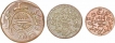 Copper Coins of Khengarji III of Kutch State.