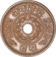 Copper One Eighth Kori Coin of Madan Singhji of Kutch State.