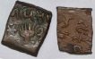 Copper Paisa Coins of Wakhat Singhji of Lunawada State.