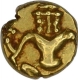 Gold Fanam Coin  of Kanthirava Narasaraja I of Mysore State.