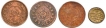 Copper Cash Coins of Travancore State.