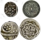 Silver Coins of Gwalior Hyderabad Mewar and Pratapgarh.