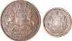 Copper Coins of East India Copmpany of Bombay Presidency.