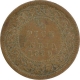 Copper Half Pice Coin of Victoria Empress of Calcutta Mint of 1899.