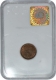 Bronze Half Pice Coin of King George VI of Calcutta Mint of 1939.