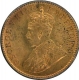 Bronze Quarter Anna Coin of King  George V of Calcutta Mint of 1928.