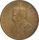 Bronze  Quarter Anna Coin of King George V of Calcutta Mint of 1930.