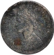 Silver Two Annas Coin of Victoria Empress of Calcutta Mint of 1888.