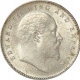 Silver Two Annas Coin of King Edward VII of Calcutta Mint of 1910.