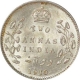 Silver Two Annas Coin of King Edward VII of Calcutta Mint of 1910.