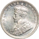 Silver Two Annas Coin of King George V of Calcutta Mint of 1912.