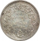 Silver One  Rupee Coin of Victoria Queen of Bombay Mint of 1862.