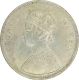 Silver One Rupee Coin of Victoria Queen of Calcutta Mint of 1876.