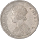 Silver One Rupee Coin of Victoria Empress of Calcutta Mint of 1885.