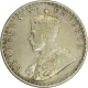 Silver One Rupee Coin of King George V of Calcutta Mint of 1911.